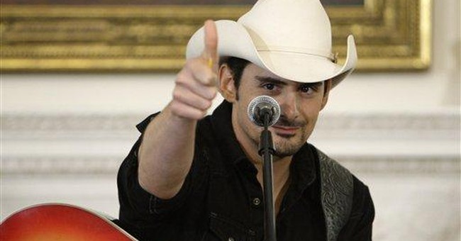 Are Brad Paisley and Rand Paul the bravest men in America?